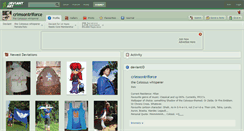 Desktop Screenshot of crimsontriforce.deviantart.com