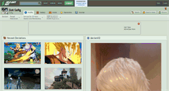 Desktop Screenshot of dot-serg.deviantart.com