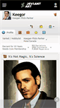 Mobile Screenshot of keegor.deviantart.com