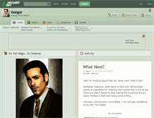 Tablet Screenshot of keegor.deviantart.com