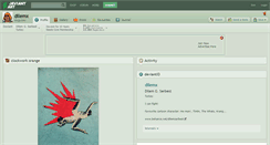 Desktop Screenshot of dilemx.deviantart.com