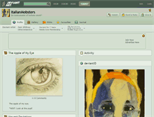 Tablet Screenshot of italianmobsters.deviantart.com