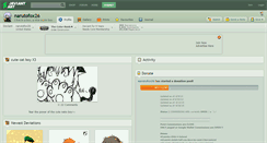 Desktop Screenshot of narutofox26.deviantart.com