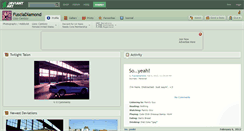 Desktop Screenshot of fusciadiamond.deviantart.com