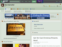 Tablet Screenshot of miss-interocitor.deviantart.com
