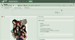 Desktop Screenshot of hsuan.deviantart.com