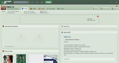 Desktop Screenshot of fafa123.deviantart.com