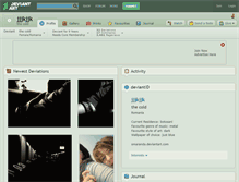 Tablet Screenshot of jjjkjjk.deviantart.com