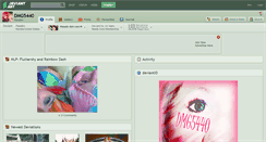 Desktop Screenshot of dmg5440.deviantart.com
