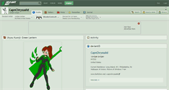 Desktop Screenshot of capnchryssalid.deviantart.com