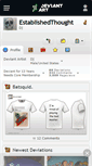 Mobile Screenshot of establishedthought.deviantart.com