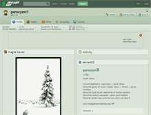 Tablet Screenshot of paroxysm.deviantart.com