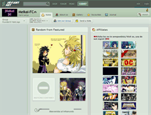 Tablet Screenshot of meikai-fc.deviantart.com