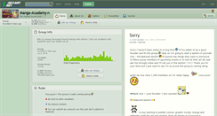 Desktop Screenshot of manga-acadamy.deviantart.com