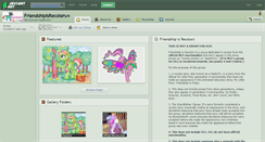 Desktop Screenshot of friendshipisrecolors.deviantart.com