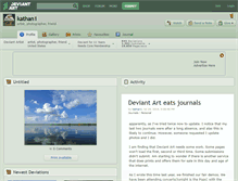 Tablet Screenshot of kathan1.deviantart.com