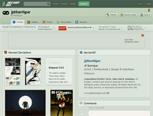 Tablet Screenshot of jpbbantigue.deviantart.com