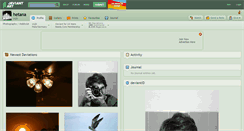 Desktop Screenshot of hetana.deviantart.com