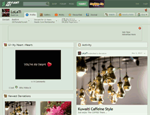 Tablet Screenshot of lolati.deviantart.com