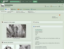 Tablet Screenshot of carloosolrac.deviantart.com