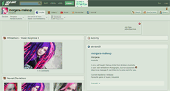 Desktop Screenshot of morgana-makeup.deviantart.com