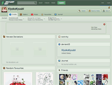 Tablet Screenshot of kiyokokyuubi.deviantart.com