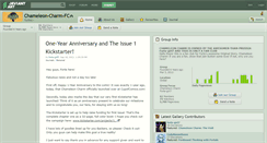 Desktop Screenshot of chameleon-charm-fc.deviantart.com