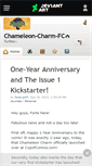 Mobile Screenshot of chameleon-charm-fc.deviantart.com