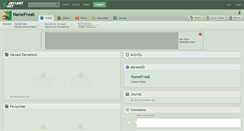 Desktop Screenshot of namefreak.deviantart.com