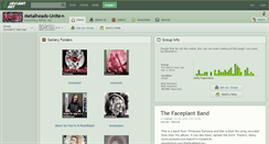 Desktop Screenshot of metalheads-unite.deviantart.com