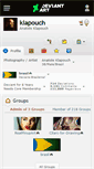 Mobile Screenshot of klapouch.deviantart.com