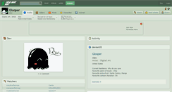 Desktop Screenshot of glooper.deviantart.com