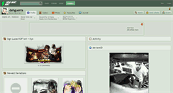 Desktop Screenshot of dehguerra.deviantart.com