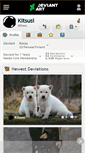 Mobile Screenshot of kitsusi.deviantart.com