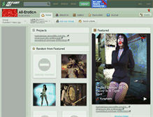 Tablet Screenshot of all-erotic.deviantart.com