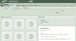 Desktop Screenshot of hashner.deviantart.com