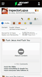 Mobile Screenshot of inspectorlupus.deviantart.com