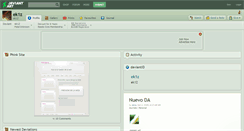 Desktop Screenshot of ek1z.deviantart.com