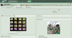 Desktop Screenshot of isaacwilson.deviantart.com