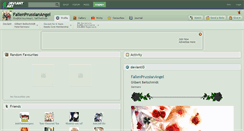 Desktop Screenshot of fallenprussianangel.deviantart.com