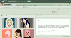 Desktop Screenshot of horizonsoup.deviantart.com