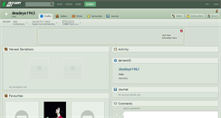 Desktop Screenshot of deadeye1963.deviantart.com