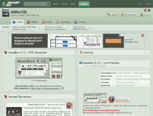 Tablet Screenshot of kill0u-css.deviantart.com