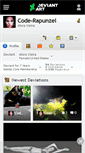 Mobile Screenshot of code-rapunzel.deviantart.com