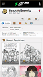 Mobile Screenshot of beautifulenemity.deviantart.com