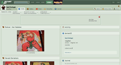 Desktop Screenshot of lon3vman.deviantart.com