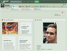 Tablet Screenshot of gerpie.deviantart.com