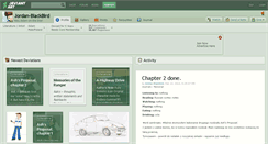 Desktop Screenshot of jordan-blackbird.deviantart.com
