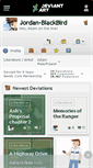 Mobile Screenshot of jordan-blackbird.deviantart.com