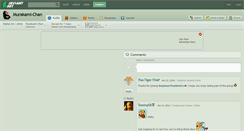 Desktop Screenshot of murakami-chan.deviantart.com